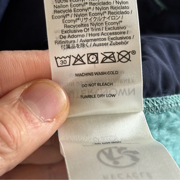 Outerknown Skyline Fleece Sherpa Jacket Blue Turquoise Shacket Shirt Mens Large - Picture 8 of 12